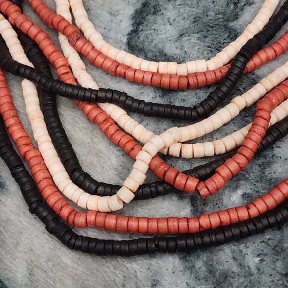 Multi-Strand Bead Necklace - Picture 3 of 9